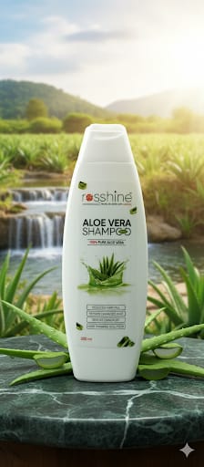 Aloe Vera Herbal Shampoo | Anti-Hair Fall, Anti-Dandruff & Natural Shine